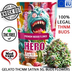 GELATO THCNM SATIVA 5G. BUDS FLOWERS 50% - HERO